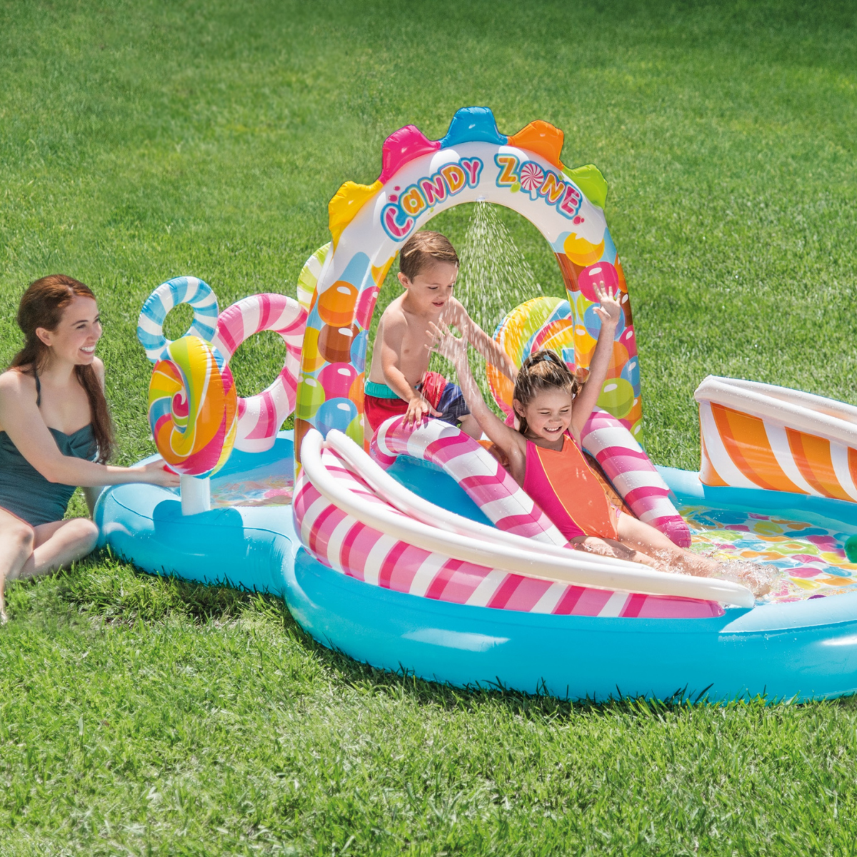 Candy Zone Play Center β Age 2+ (116" L x 75" W x 51" H)