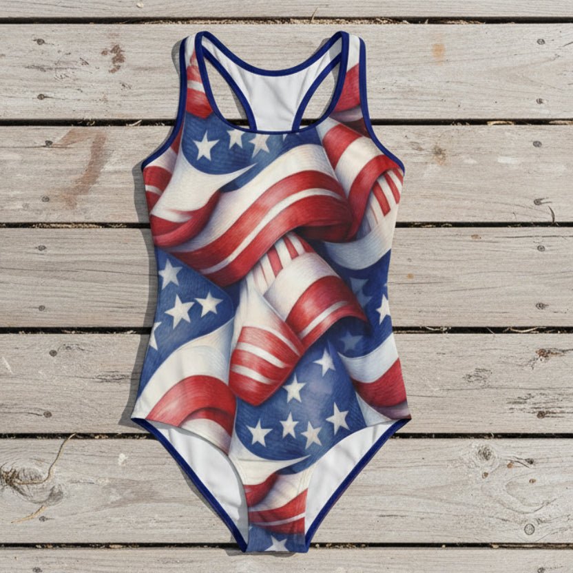 Americana Women's | Racerback One Piece Swimsuit
