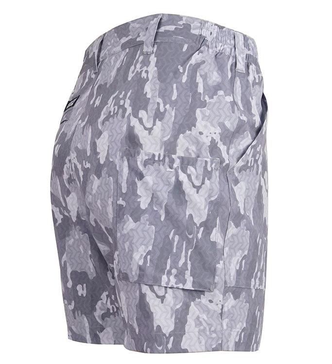 Men's Geo Camo Beer Can Lightweight Stretch Short