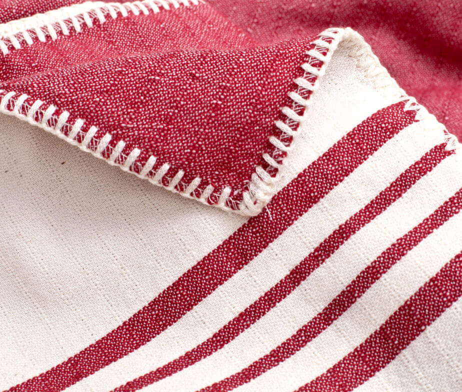 FARMHOUSE DOUBLE SIDED THROW