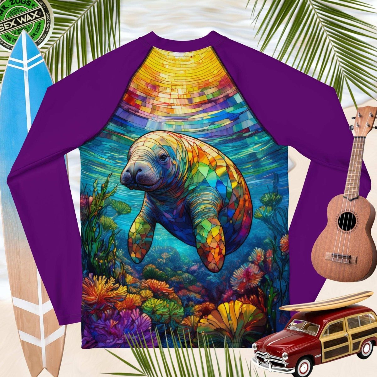 Manatee Sun Rashie | Youth Rash Guard