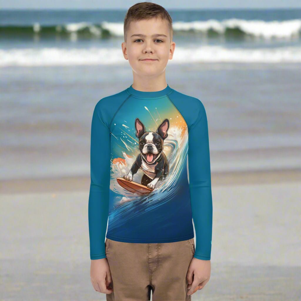 Surf Dog | Youth Rash Guard | Hanging Eight 🤙