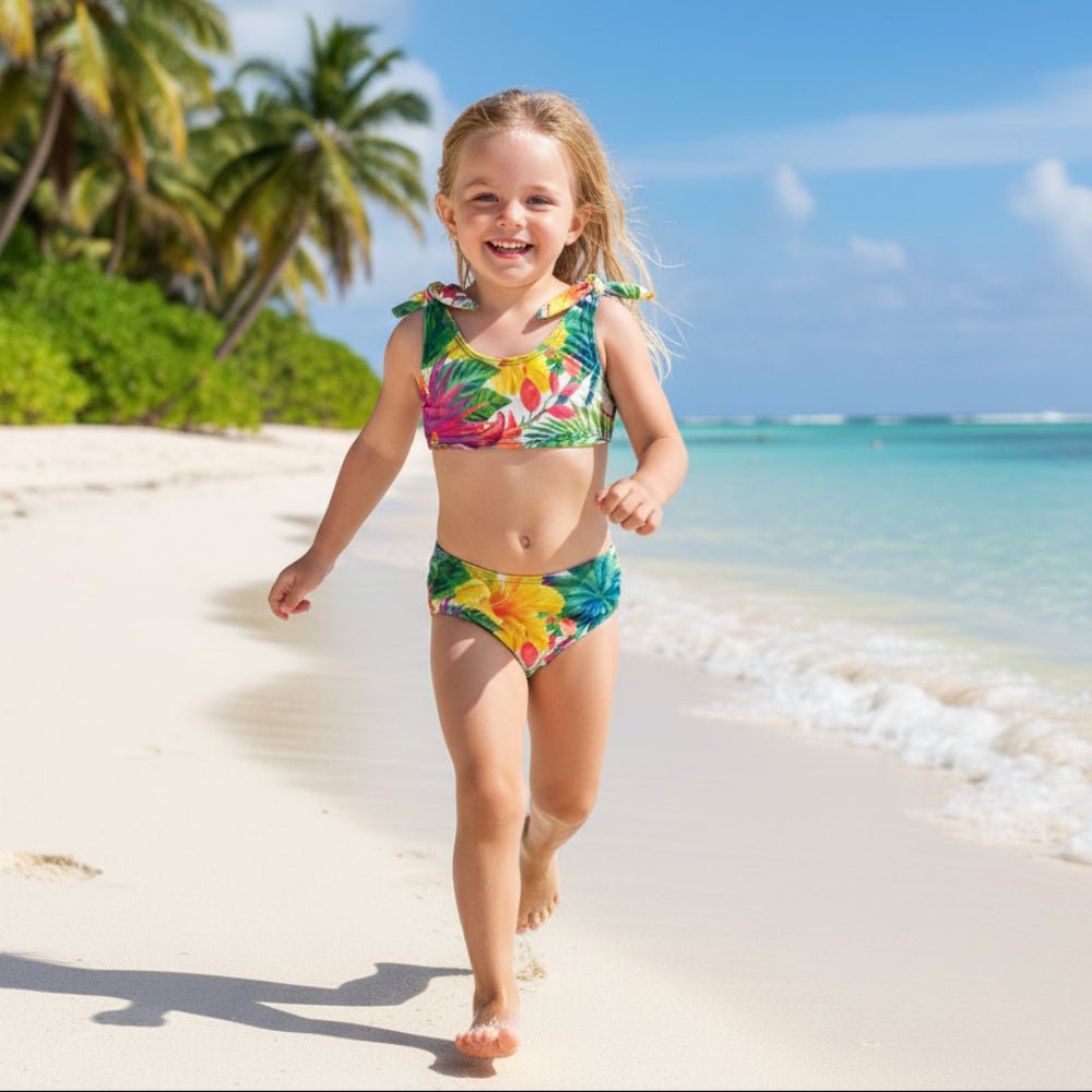 Hawaiian Style | Kids Tropical Bikini 👙