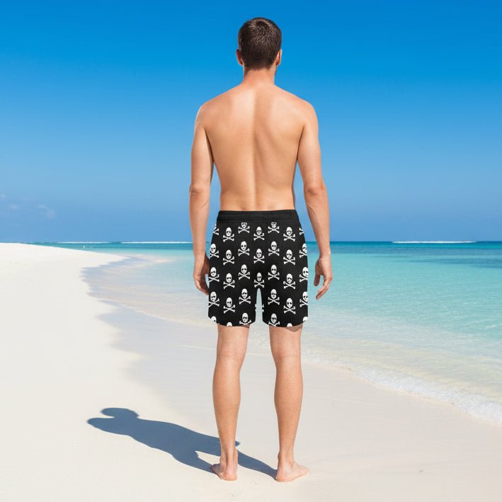 Skull-N-Bones Men's Swim Shorts