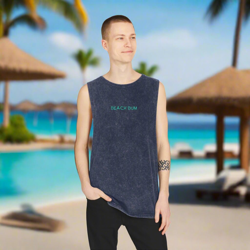Beach Bum | Stonewash Tank Tops | Summery Vibe 🤙