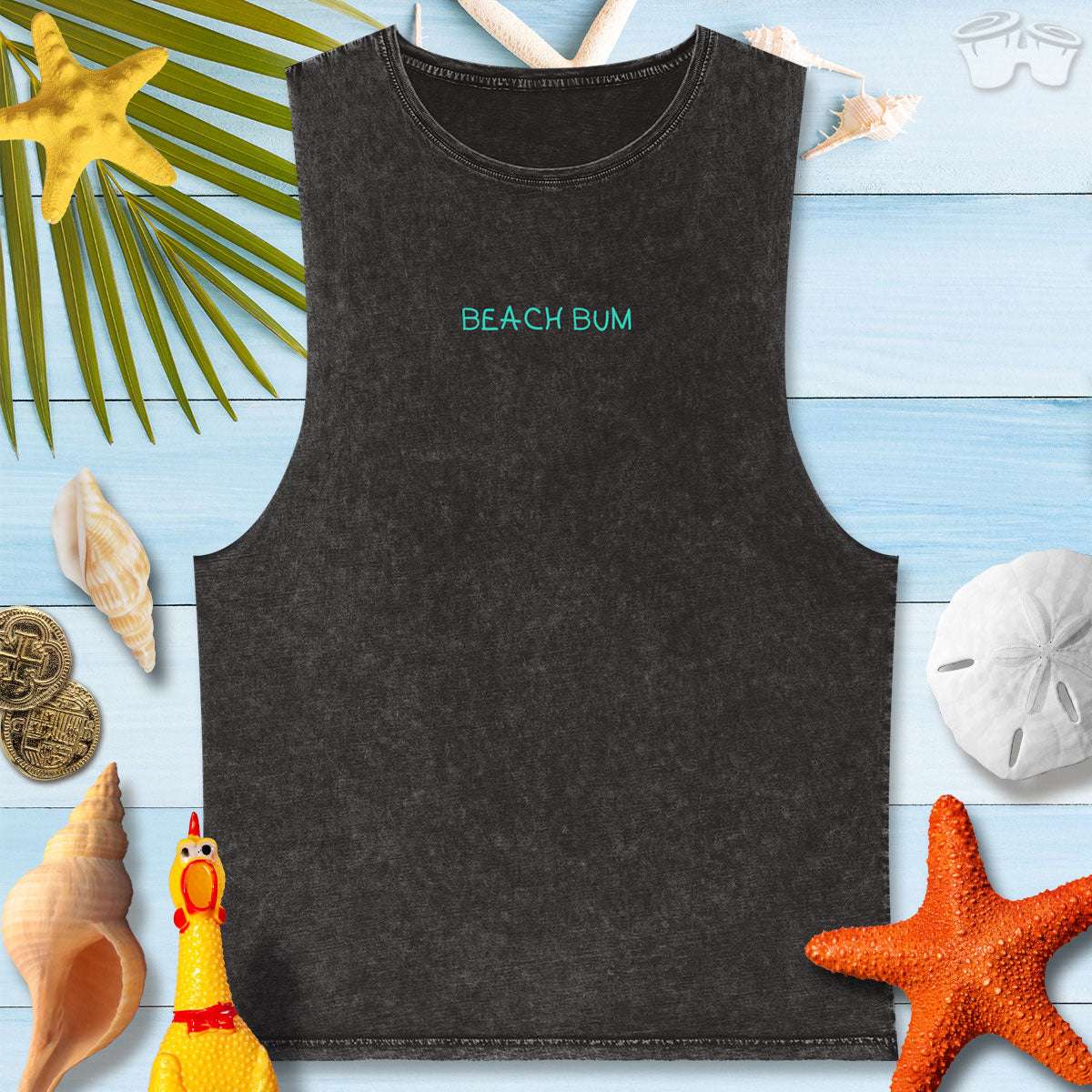 Beach Bum | Stonewash Tank Tops | Summery Vibe 🤙