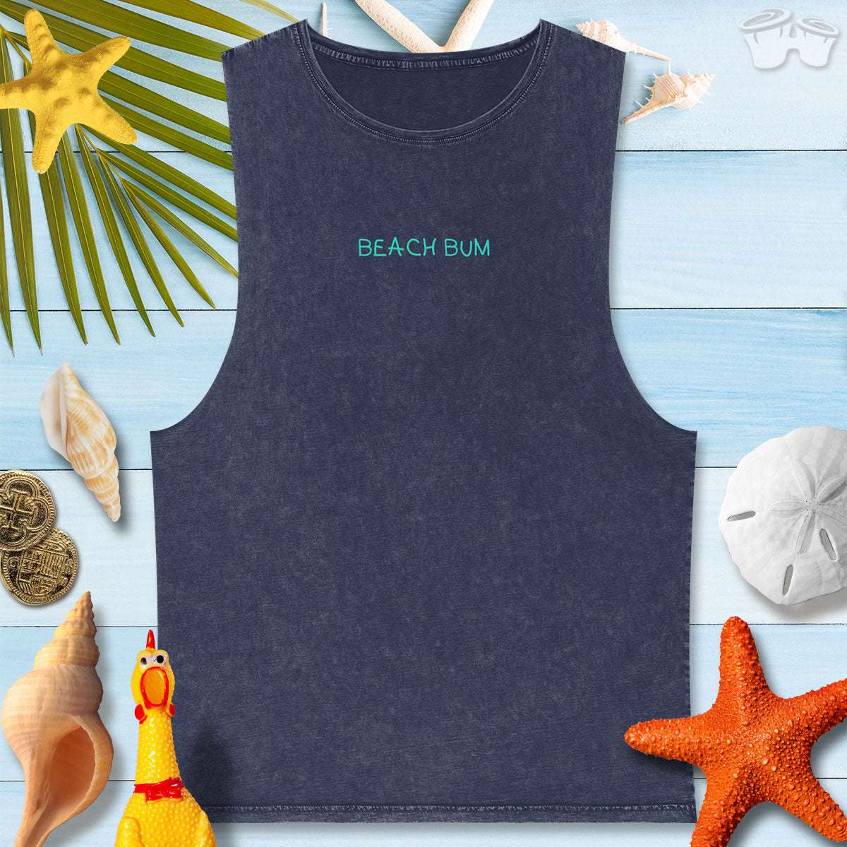 Beach Bum | Stonewash Tank Tops | Summery Vibe 🤙
