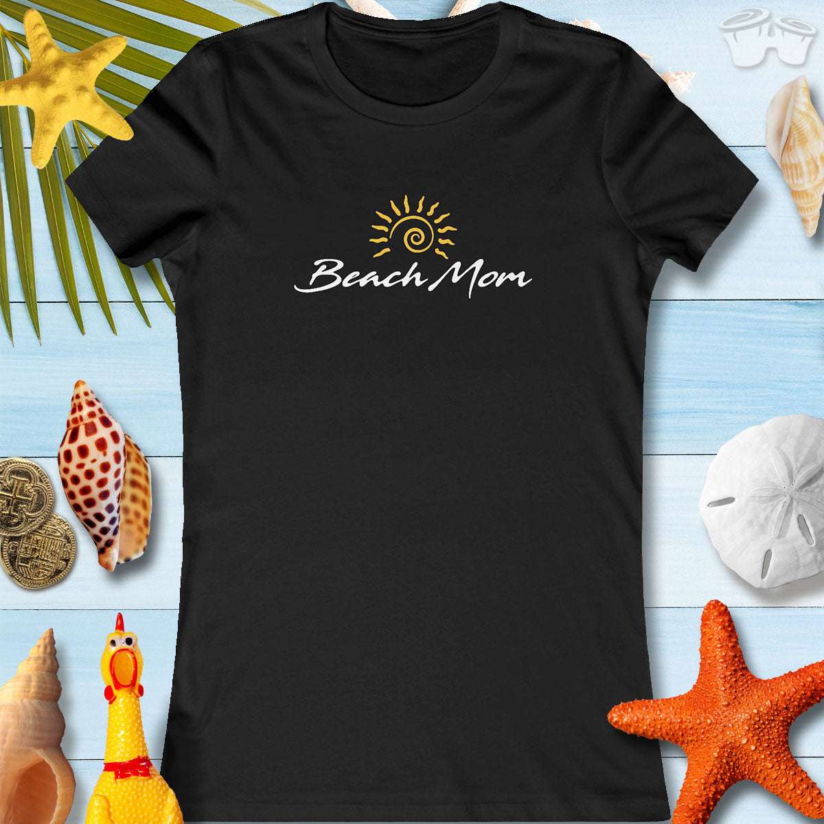 Beach Mom Tee 🌴 Mother's Day Beach T-Shirt