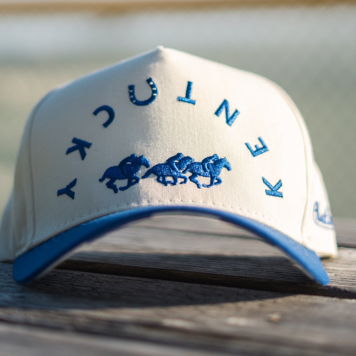 Royal Blue Hoof Kentucky Hat