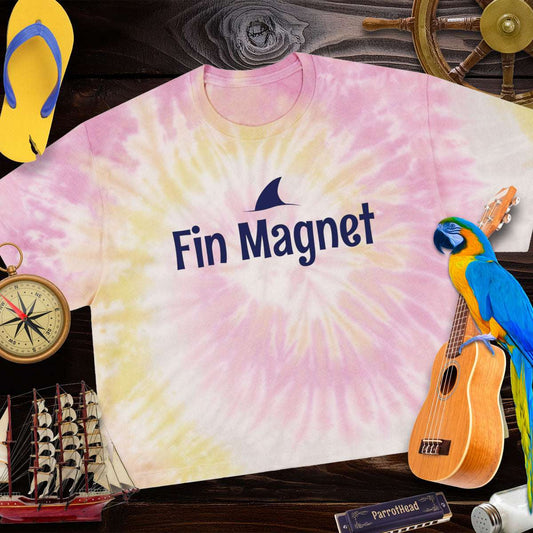 Fintastic | Women's Tie-Dye Crop Top | Fin Magnet