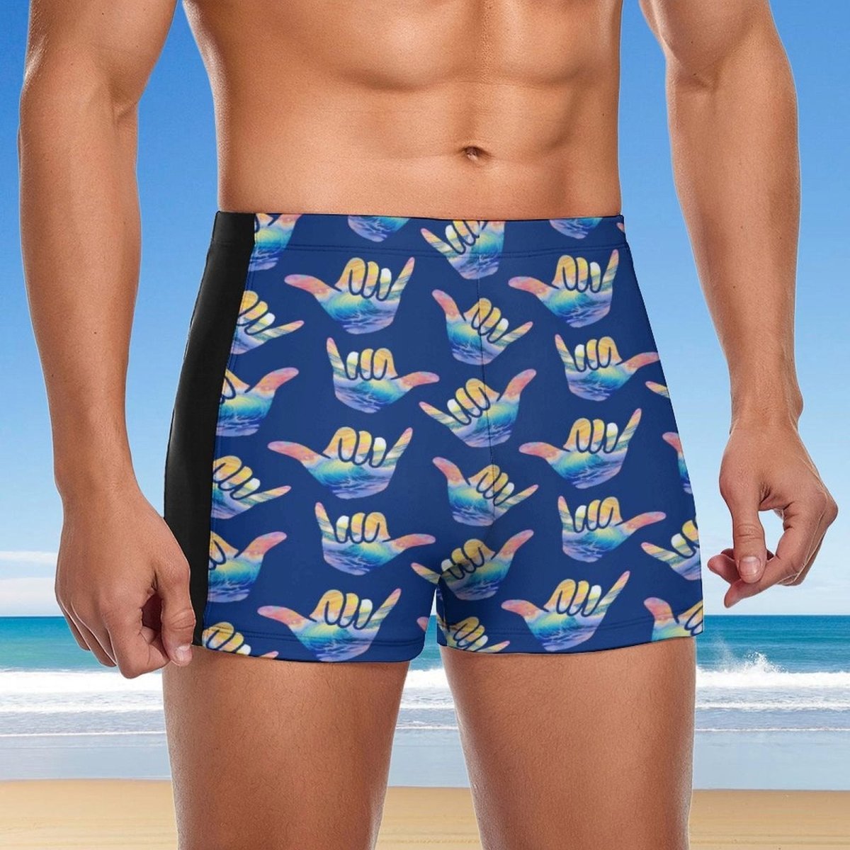 Shaka Men's Swimming Trunks 🤙 Surf Sportswear