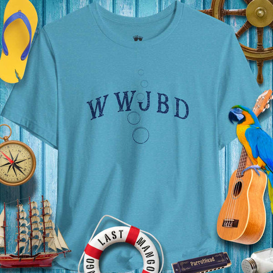 Bella Canvas Tee - Bubbles Up 🫧 WWJBD - Stylish Comfort for ParrotHeads