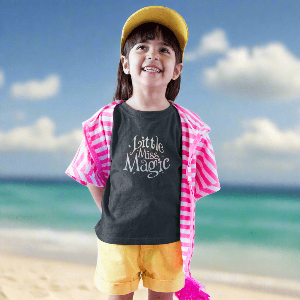 Little Miss Magic | Toddler Long Sleeve Tee For Girls