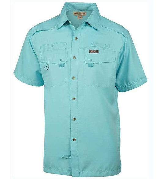 Men's Seacliff 2.0 short sleeve fishing shirt with UPF 50+ sun protection and vented design