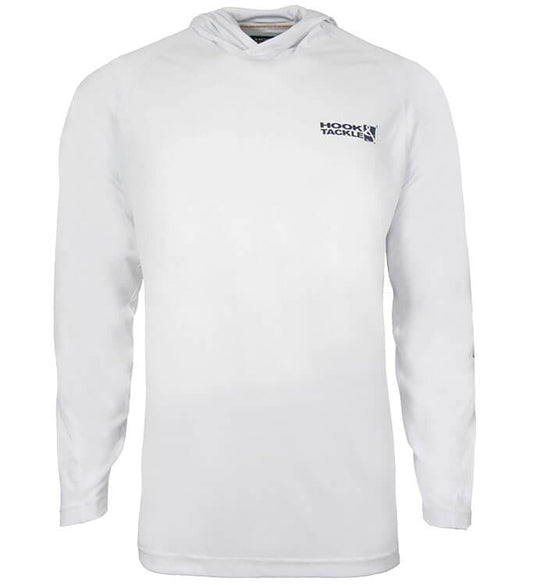 Men's Seamount L/S UV fishing hoodie in 3X size with UPF 50+ sun protection and moisture-wicking fabric