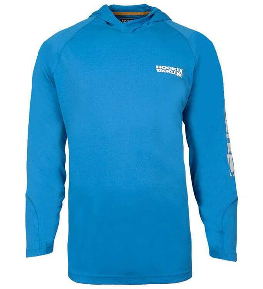 Men's Seamount L/S UV fishing hoodie with UPF 50+ sun protection and moisture-wicking fabric
