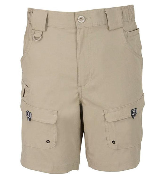 Men's Barrier Reef Stretch fishing shorts with deep pockets and stretch fabric for comfort