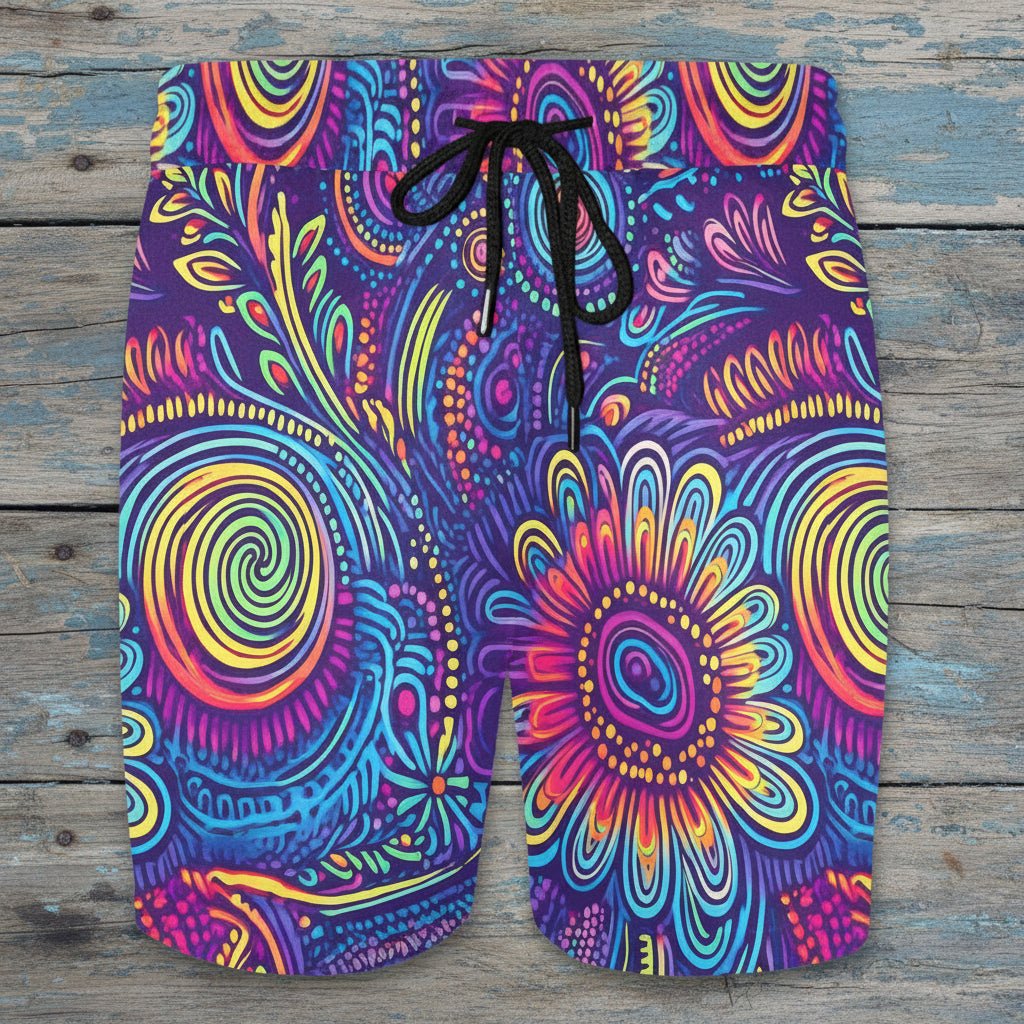 Tribal Men's Mid-Length Swim Shorts