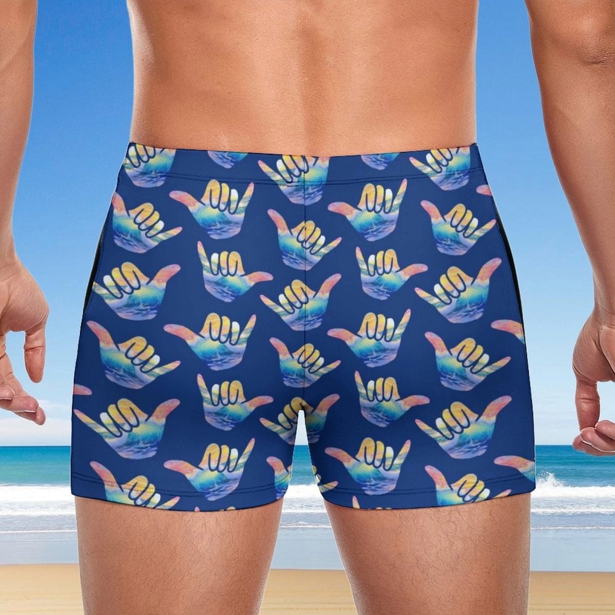 Shaka Men's Swimming Trunks 🤙 Surf Sportswear