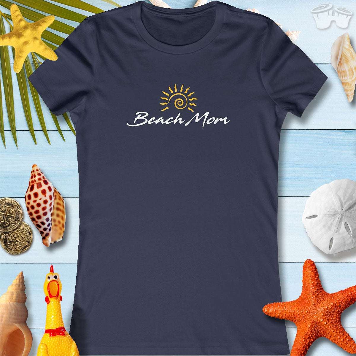 Beach Mom Tee 🌴 Mother's Day Beach T-Shirt