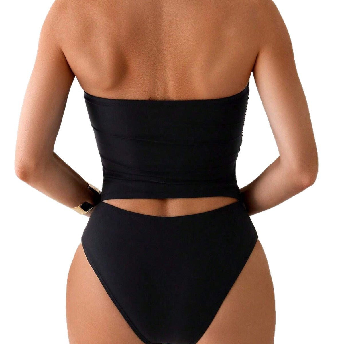 Drawstring Two-Piece Bikini – Beach Vacation Style