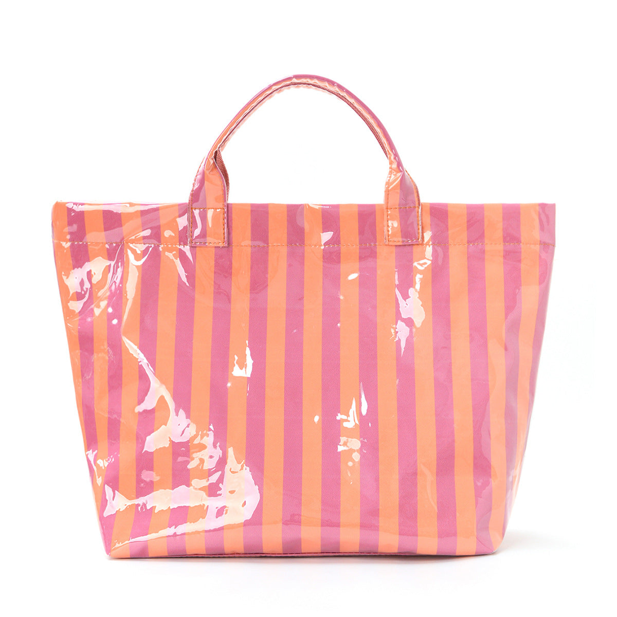 Striped Tote Bag – Lightweight Commuter & Travel Shoulder Bag