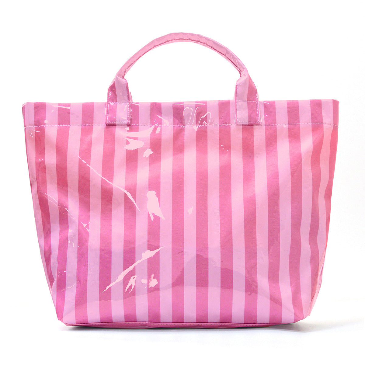 Striped Tote Bag – Lightweight Commuter & Travel Shoulder Bag