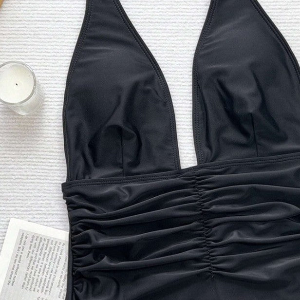 Black One-Piece Swimsuit – Classic Sleek Fit