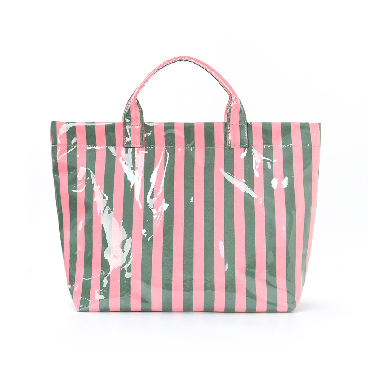 Striped Tote Bag – Lightweight Commuter & Travel Shoulder Bag