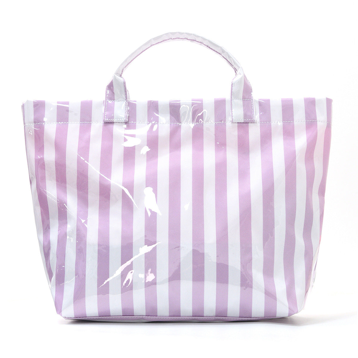 Striped Tote Bag – Lightweight Commuter & Travel Shoulder Bag