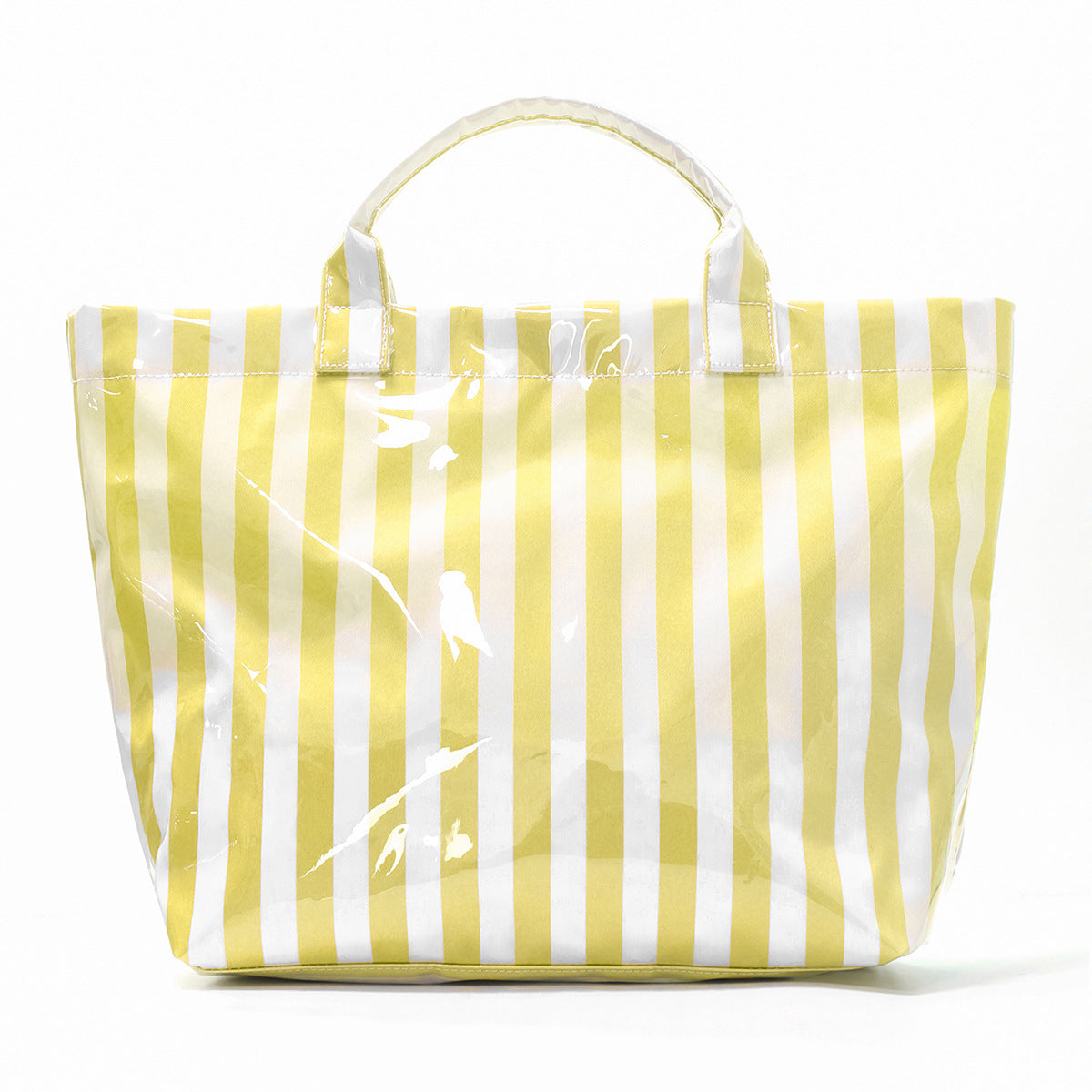 Striped Tote Bag – Lightweight Commuter & Travel Shoulder Bag