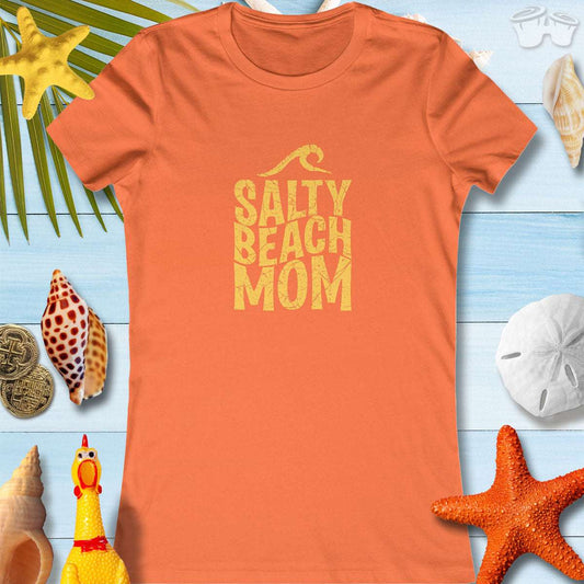 Women's Salty Beach Mom | Mothers Day Beachy Tee