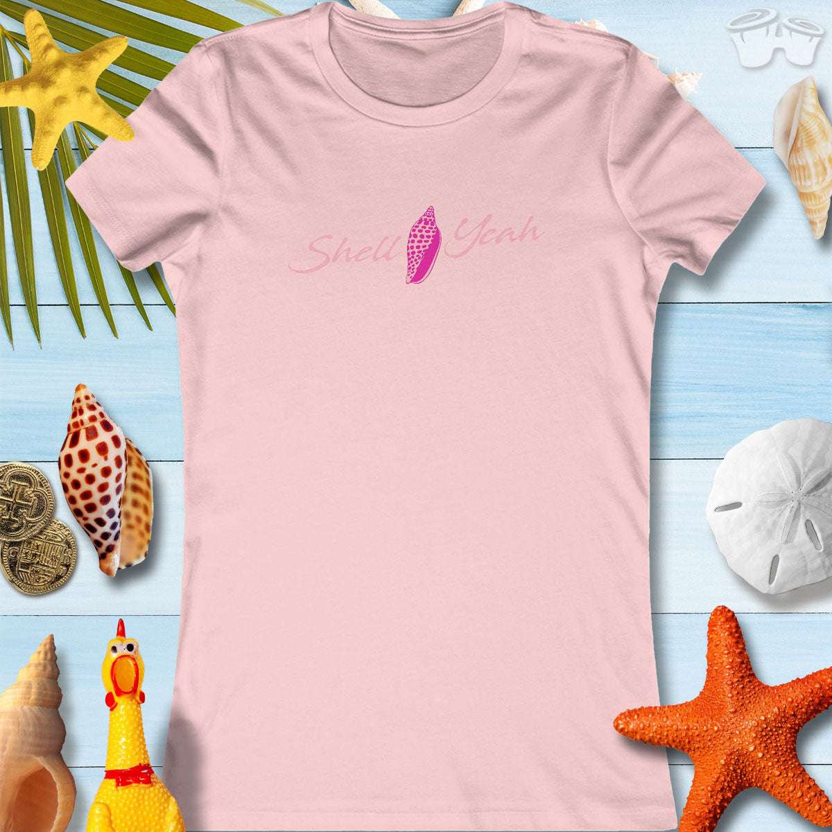 Women's Tee - Shell Yeah Junonia | Casual Summer Vibes