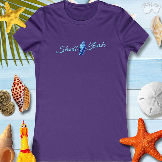 Women's Tee - Shell Yeah Junonia | Casual Summer Vibes