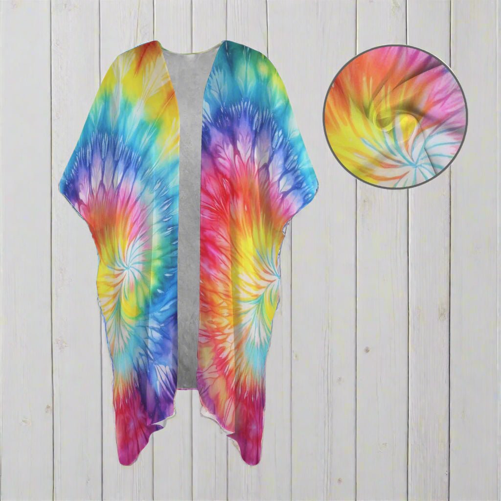 Women's Tie-Dye 🌴 Long Beach Cover Up