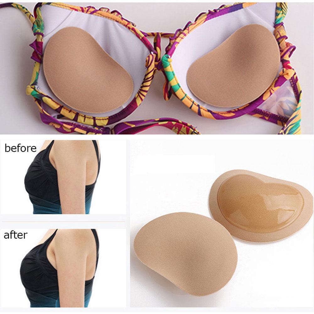 Breathable Push Up Sticky Bra Cups For Women