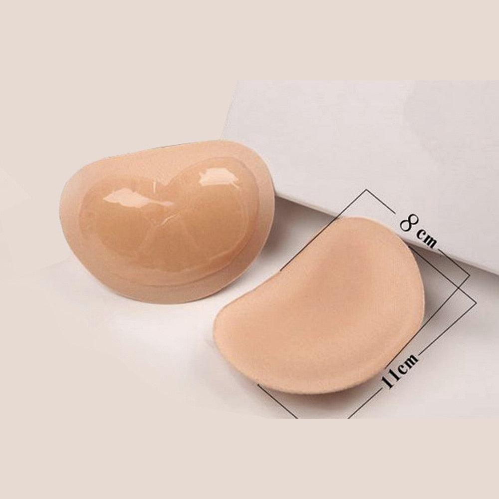 Breathable Push Up Sticky Bra Cups For Women