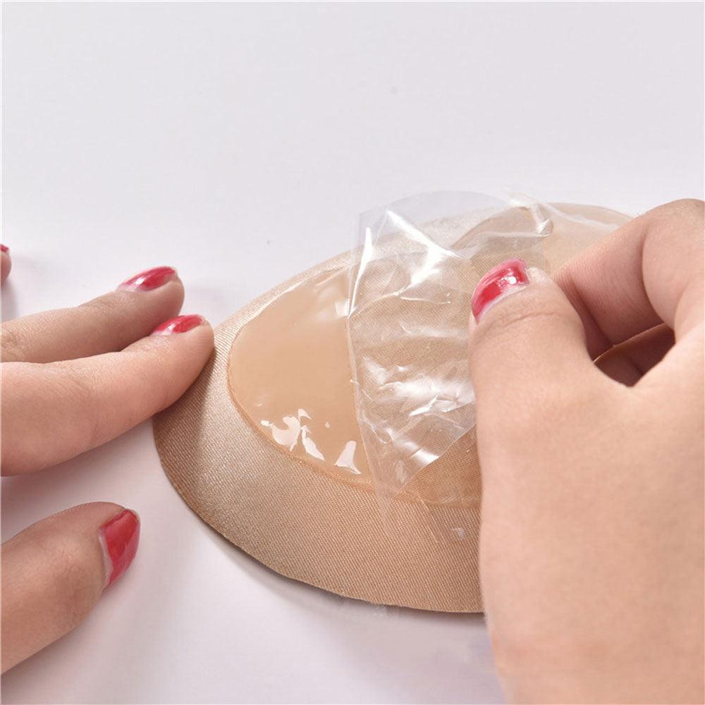 Breathable Push Up Sticky Bra Cups For Women