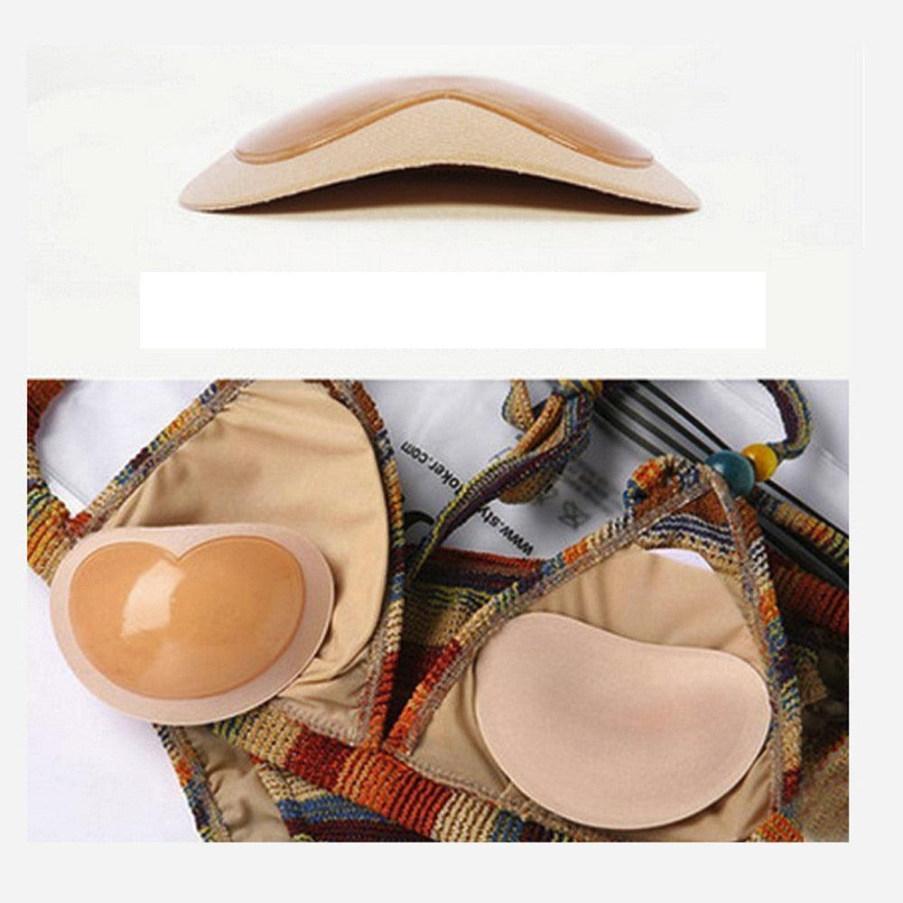 Breathable Push Up Sticky Bra Cups For Women