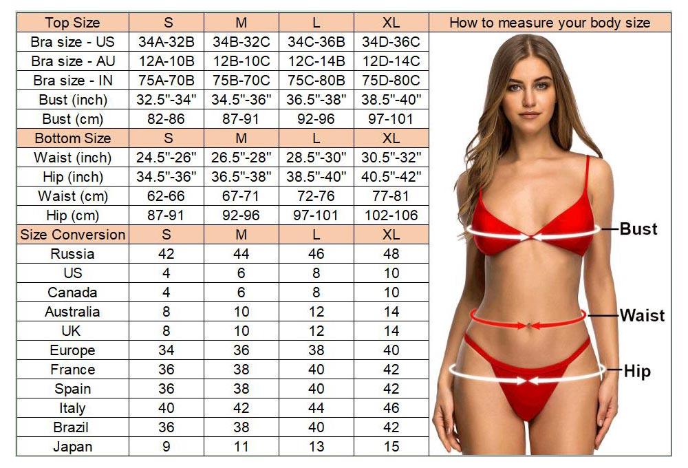 "Deep Dive – V-Neck Triangle Push-Up Bikini Set"