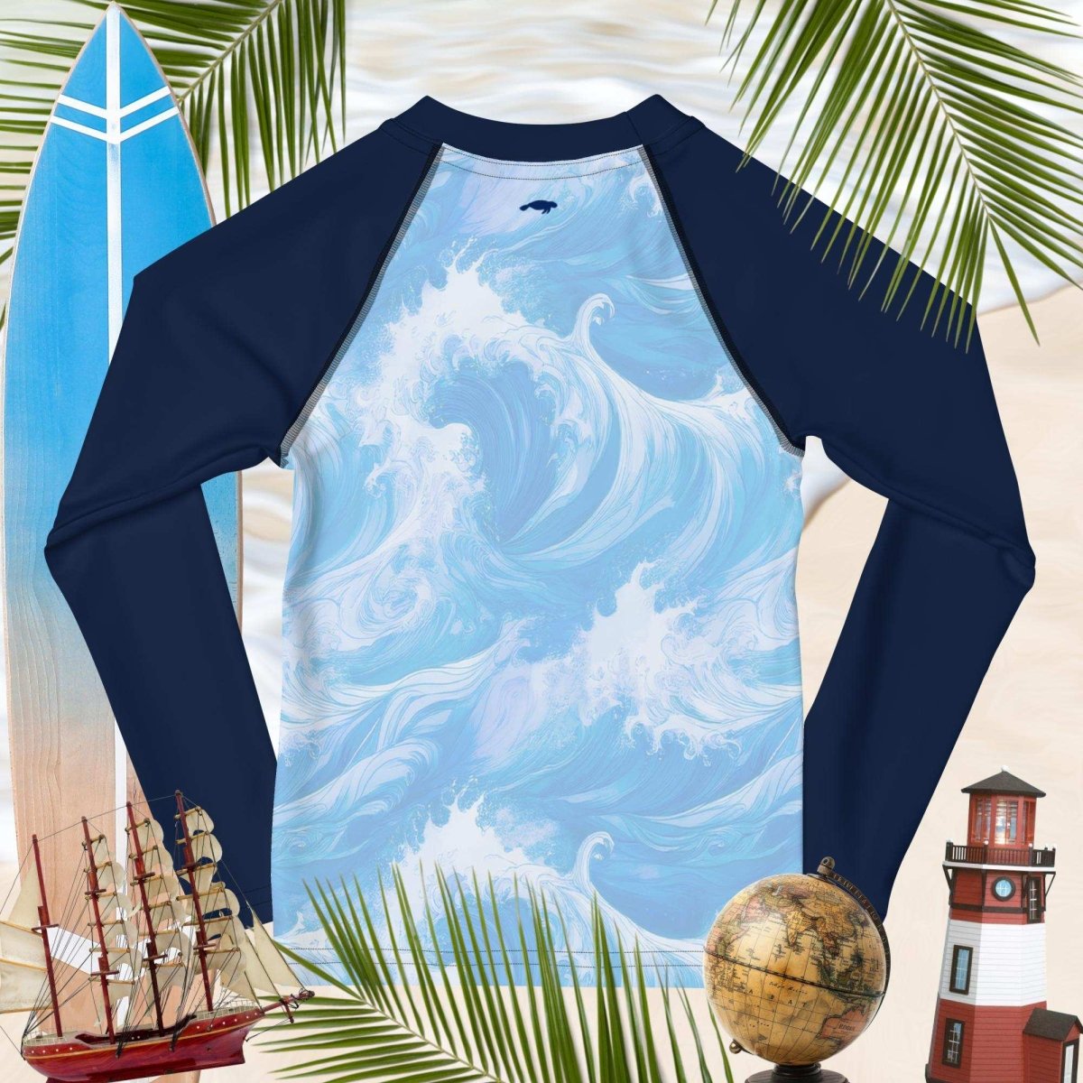Clean Sea Society Kids Rash Guard | UPF 50+