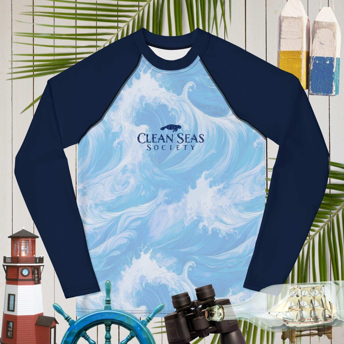 Clean Seas Society | Youth Rash Guard