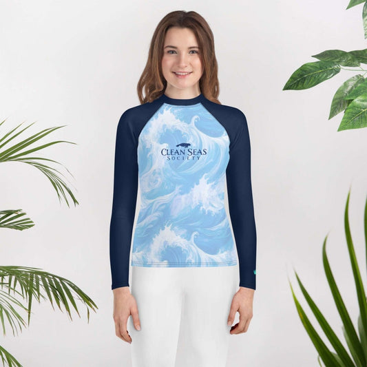Clean Seas Society | Youth Rash Guard