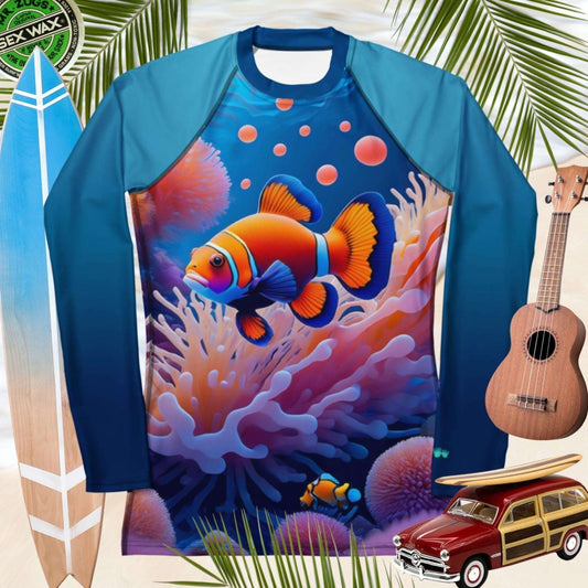 Clown Fish Rashie | Nemo Fish Rash guard for Women | UPF 50+