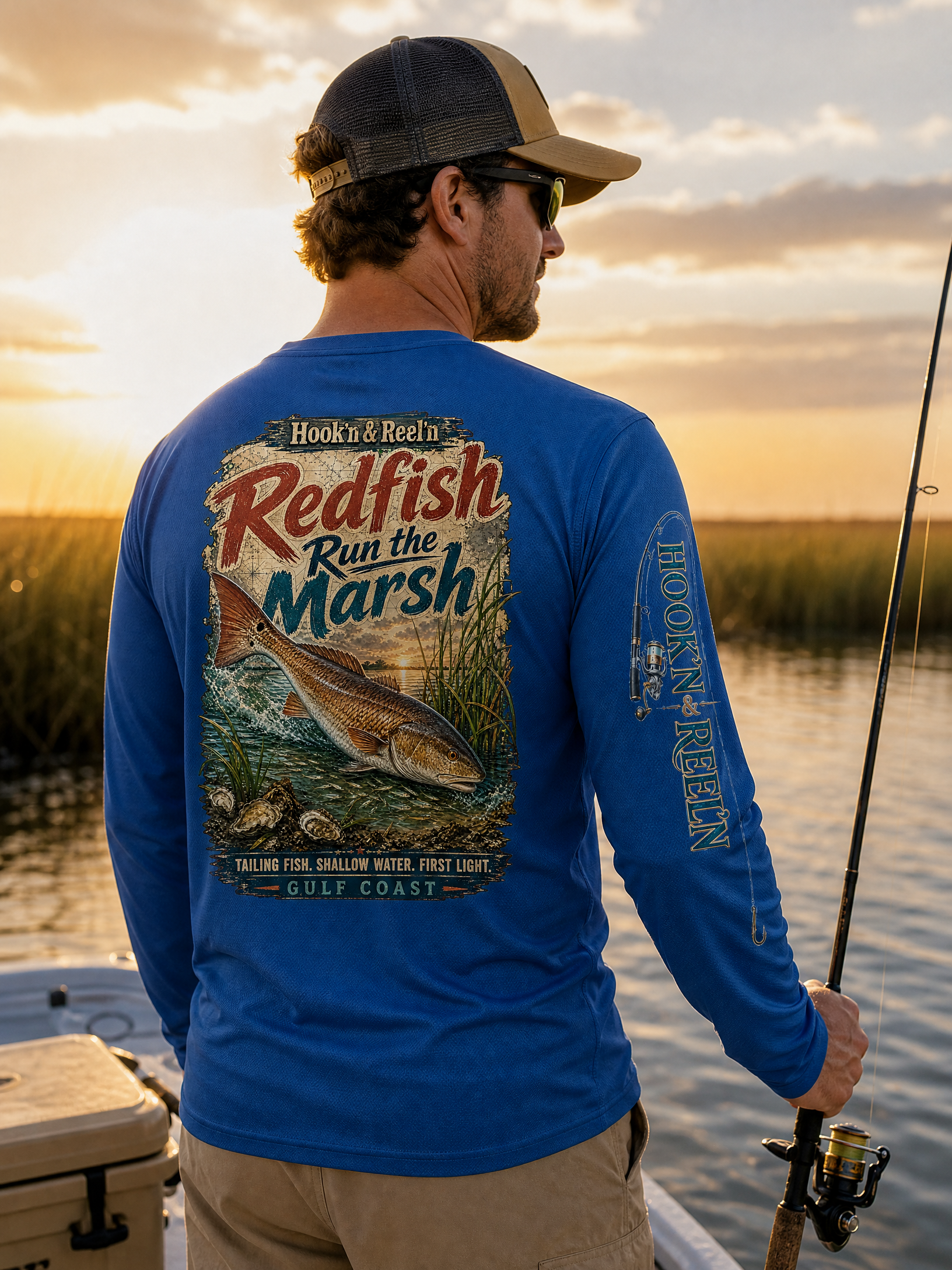 Hook'n & Reel'n – Redfish Run the Marsh