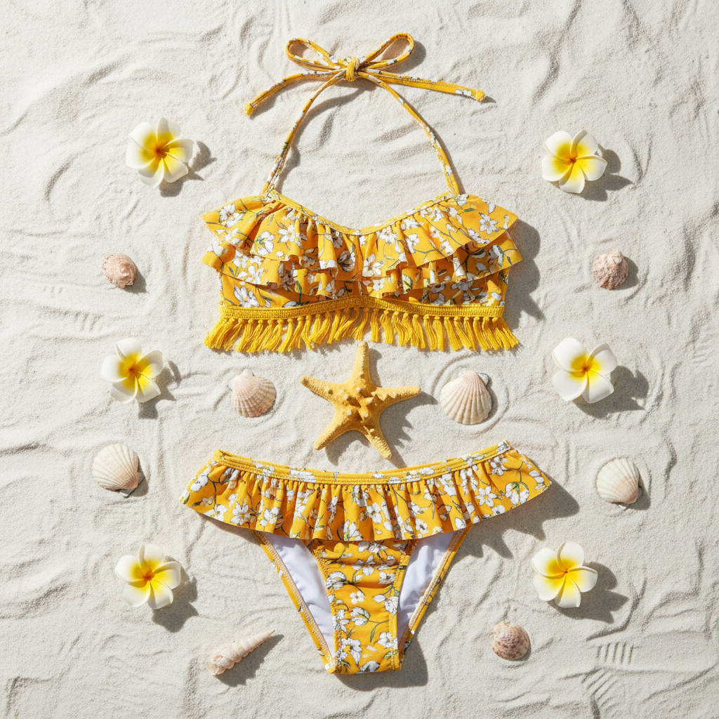 Coral Bloom Yellow