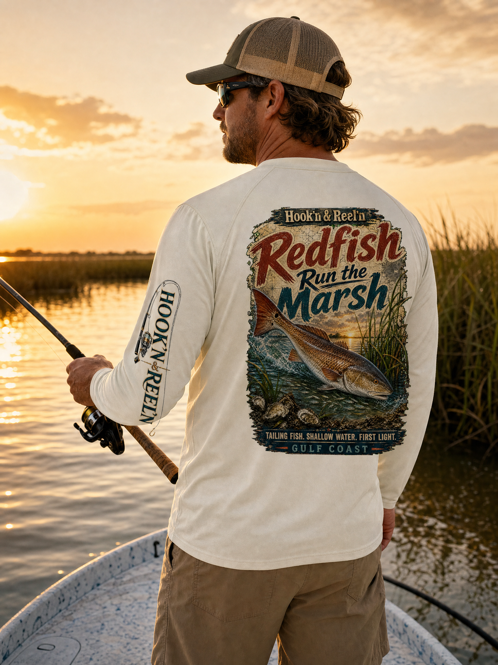 Hook'n & Reel'n – Redfish Run the Marsh