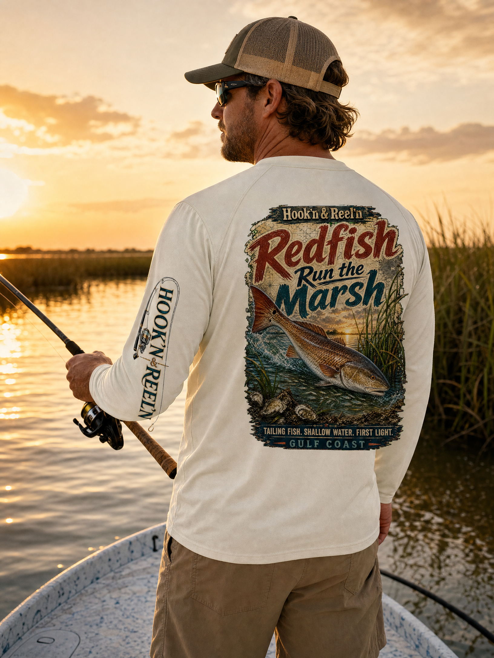 Hook'n & Reel'n – Redfish Run the Marsh