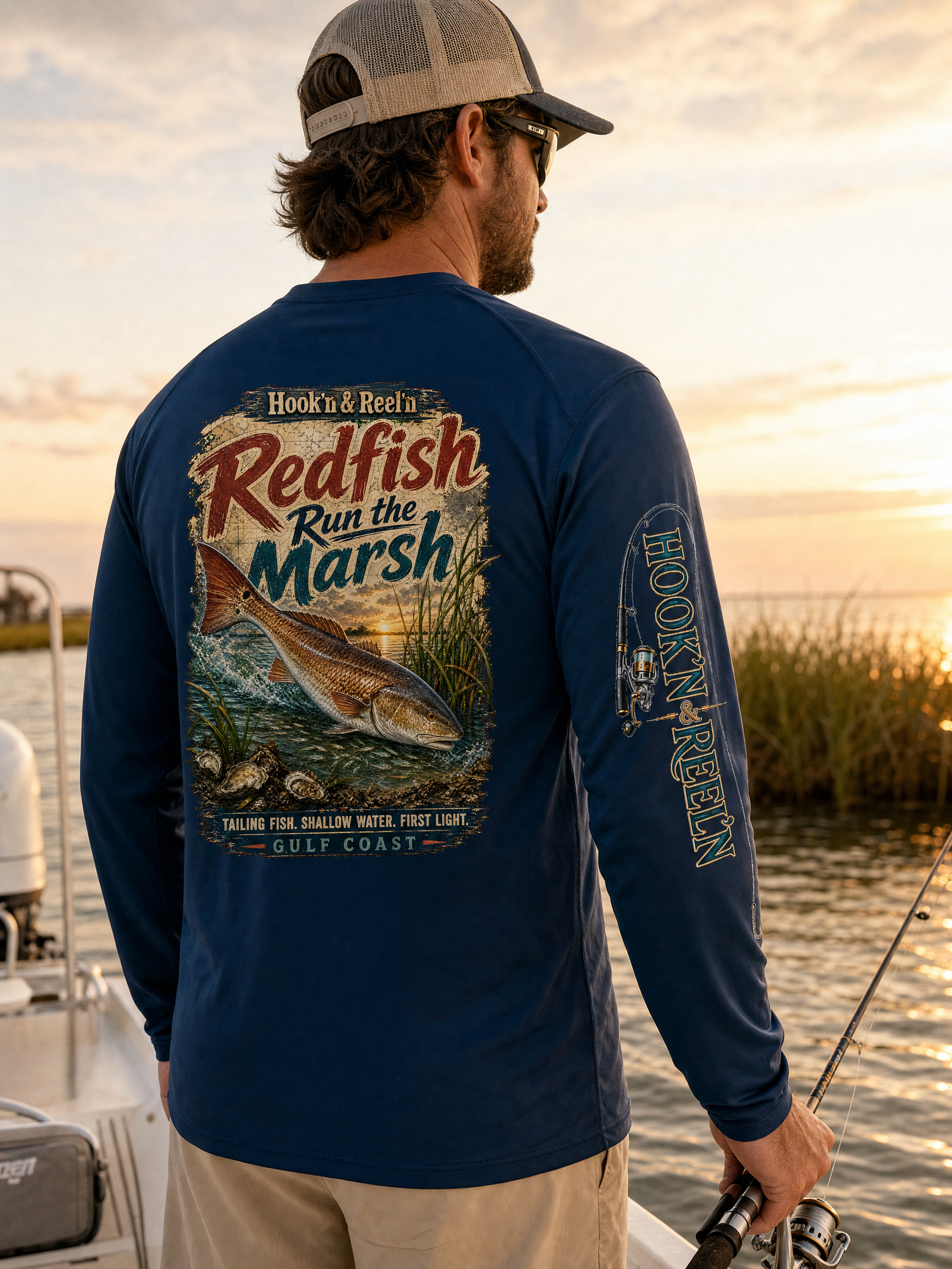 Hook'n & Reel'n – Redfish Run the Marsh