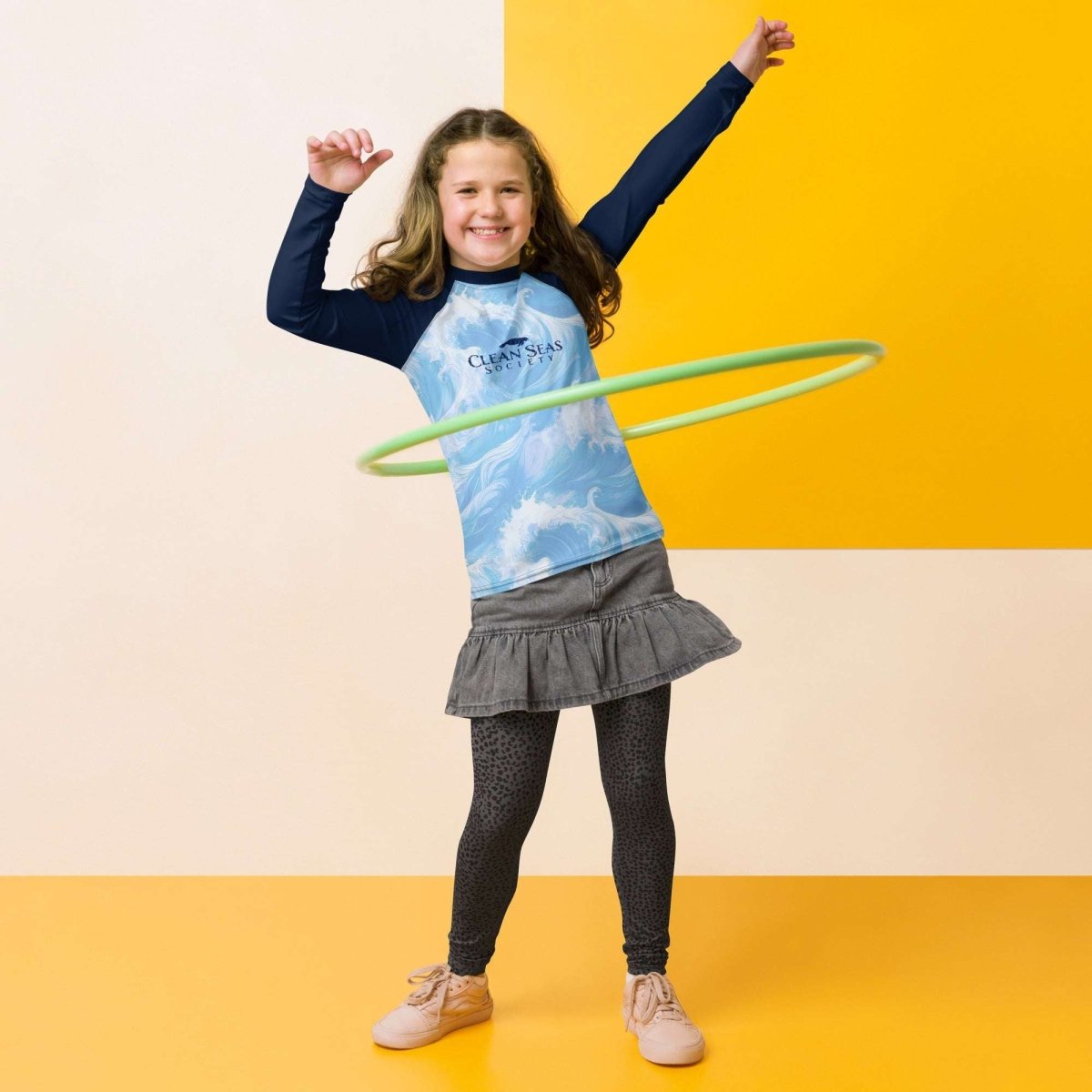 Clean Seas Society | Youth Rash Guard